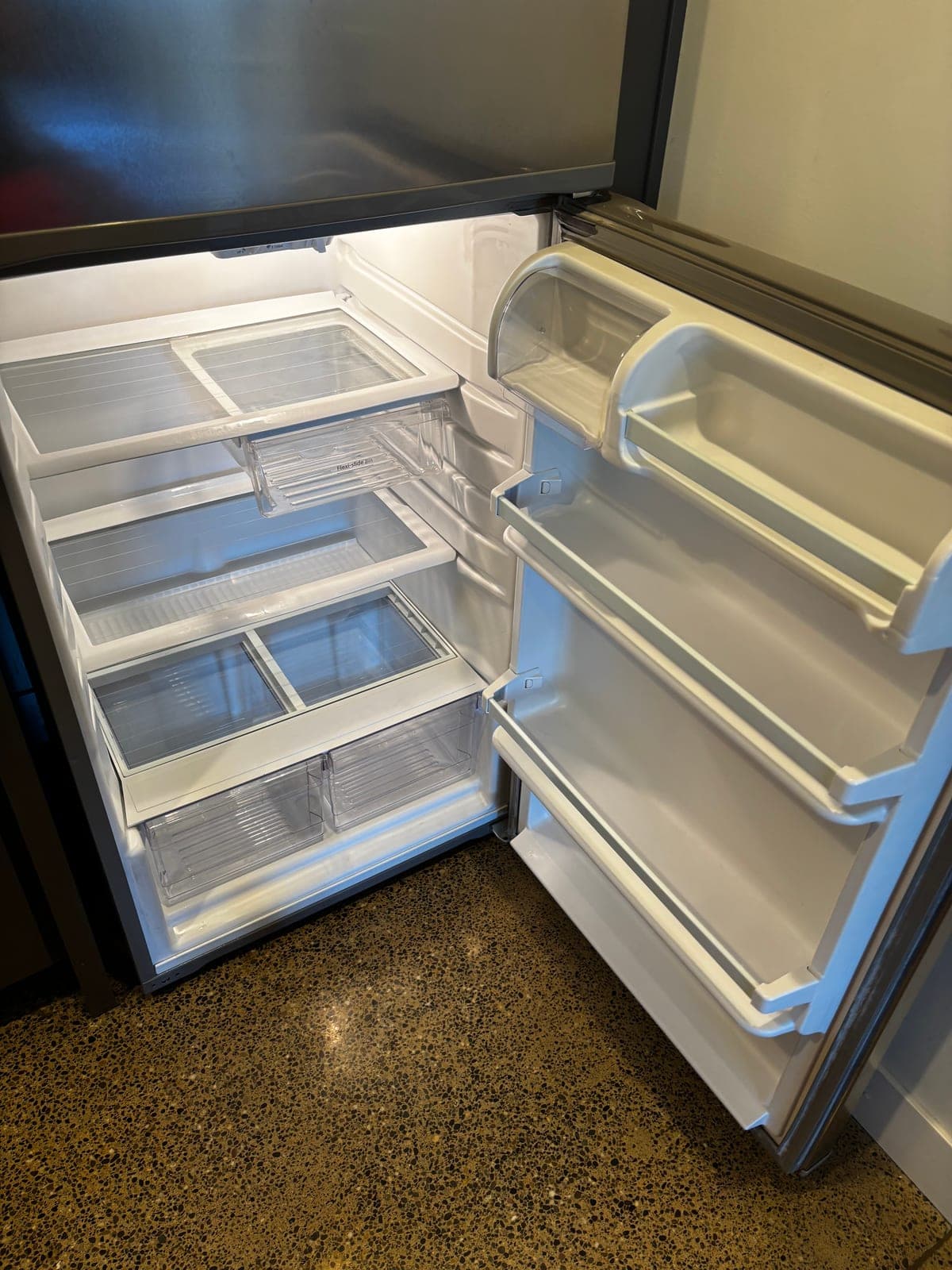 Refrigerator Detail — after cleaning