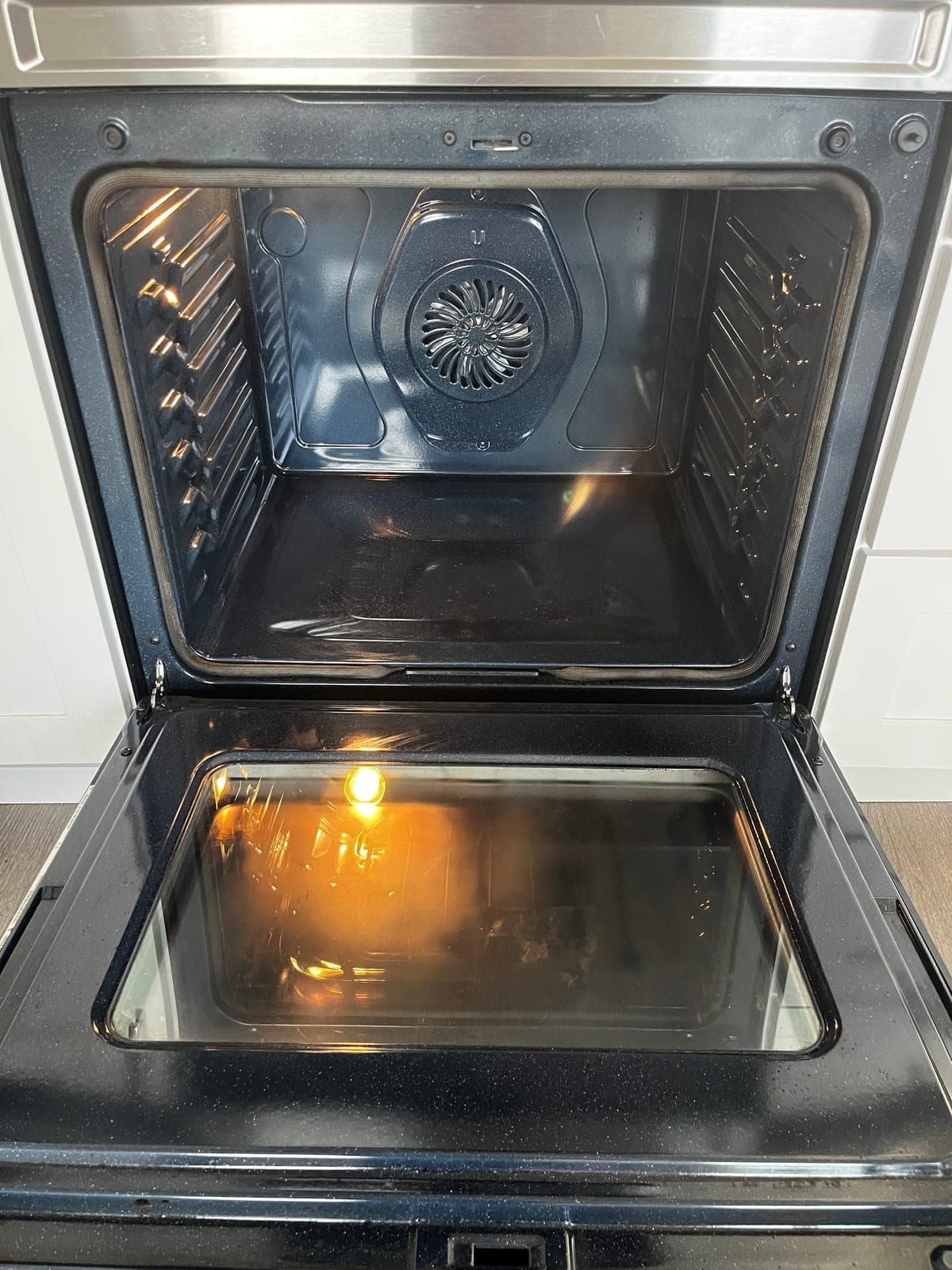 Oven Deep Clean — after cleaning
